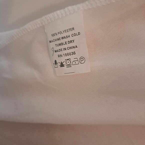 NWT Anthropologie Kindred Petite Women's Maxi Dress White Embroidery Size PL - Picture 16 of 16